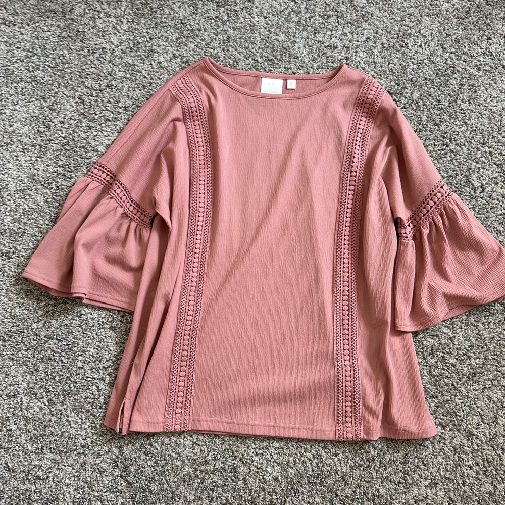 Lauren Conrad Light Pink Blouse